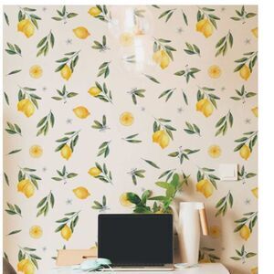 Lemon Print Wall Stickers